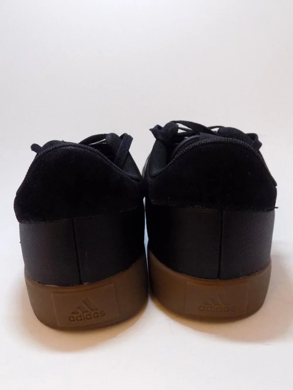 Adidas VL Court 3.0 Black White Gum- Men's Size 11.5